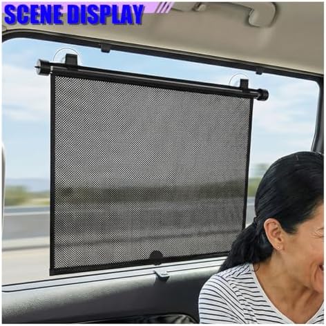 2PCS Car Windshield Sunshade for Baby, Auto Side Window Shades for Blocking - Image 6