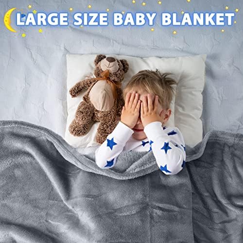 Reginary 8 Pcs Fuzzy Baby Blankets Bulk - Image 6