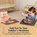 KeaBabies 2pk Silicone Placemats - Image 6