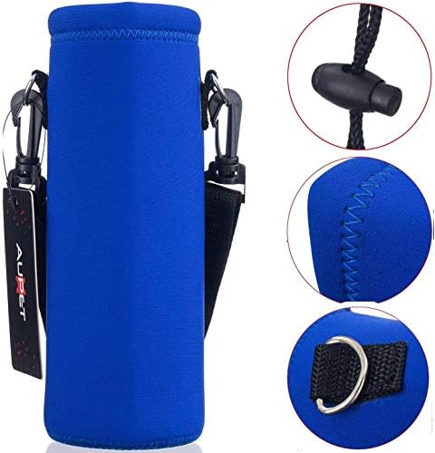 AUPET Water Bottle Bag Carrier, 24oz/32oz Insulated Neoprene bottle Sling - Image 5