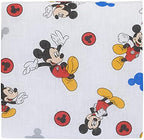 Disney Mickey's Big Adventure Blue, Fitted Bottom Sheet, Flat Top Sheet - Image 4