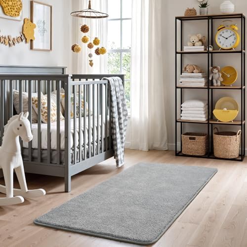 Keeko 2x3 Area Rugs for Living Room, Soft Washable Memory Foam Bedroom Rug - Image 5
