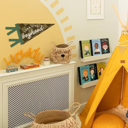 Boyhood Playroom Pennant Banner Boys NurseryToddler Room Wall Decor - Image 2