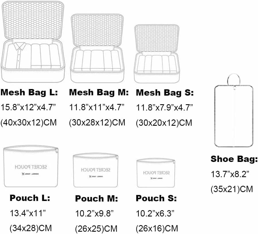 Packing Organizers Packing Cubes - Image 3
