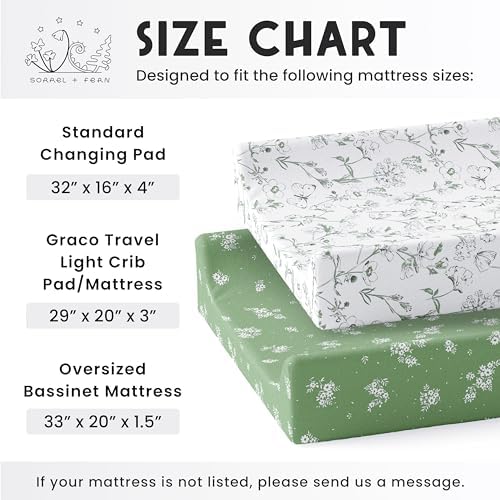 Sorrel + Fern Baby Changing Pad Cover - Image 6