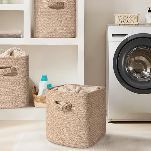 13 Inch Storage Cubes, 3 Pack Cube Storage Bins - Image 5