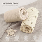 Bearmoss Muslin Crib Sheets - Image 2