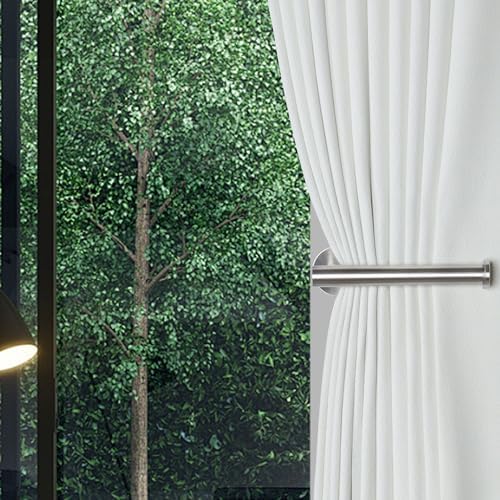 Groleca Adhesive Curtain Holdbacks No Drill Curtain Tiebacks, 2 Pack - Image 4