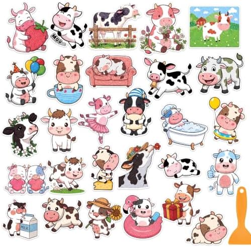 Fullhawl 30 Pcs Farm Animal Non Slip Shower Stickers, Bathtub Safety by Fullhawl