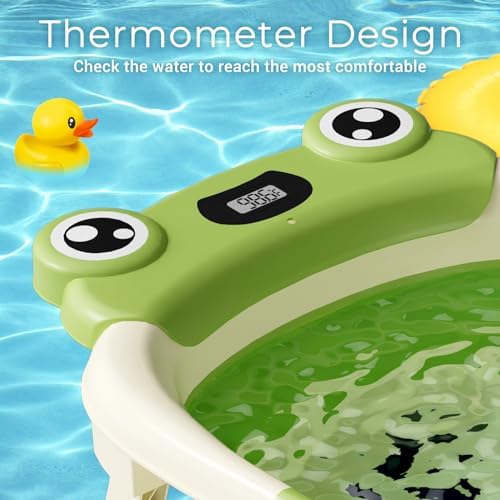 BUNWAG Baby Bathtub, Collapsible Newborn Bathtub - Image 4