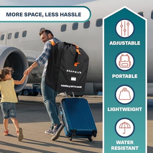 Bramble - Car Seat Travel Bag for Airplane Gate Check - Water Resistant - Image 4