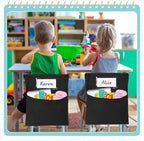24 Pack Chair Pockets for Classrooms, 18 x 20 Inch Seat Sacks - Image 6