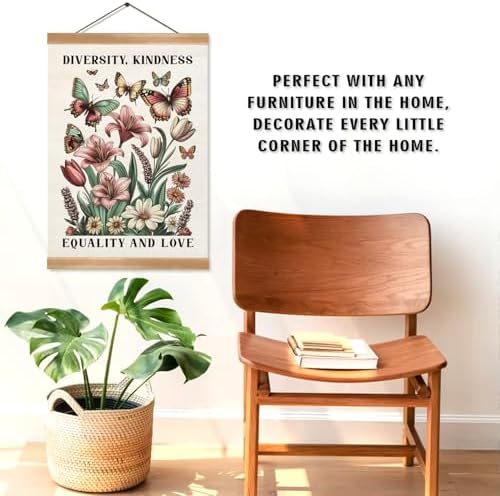 ZTGDA Diversity and Kindness Wall Art, Equality and Love Inspirational Hanging - Image 4