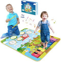 FOKI 3-in-1 Music Mat for Baby & Toddler Gifts, Drum & Animal by FoKi