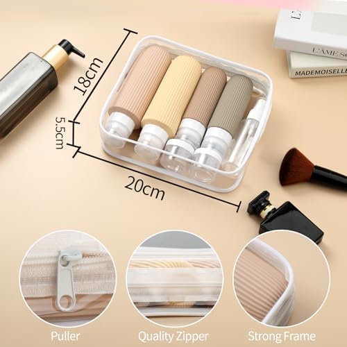 Mrsdry 16 Pack Travel Bottles for Toiletries, Large 6oz Silicone Travel - Image 5