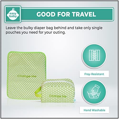 Easy Baby - Diaper, and Supplies - Organizer Pouches and Changing Pad - Change - Image 4