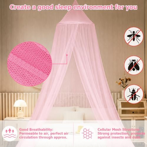 Bed Canopy with Lights, Bed Canopy - Image 4