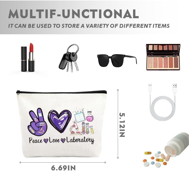 Laboratory Gifts Makeup Bag Cosmetics Bags - Image 5