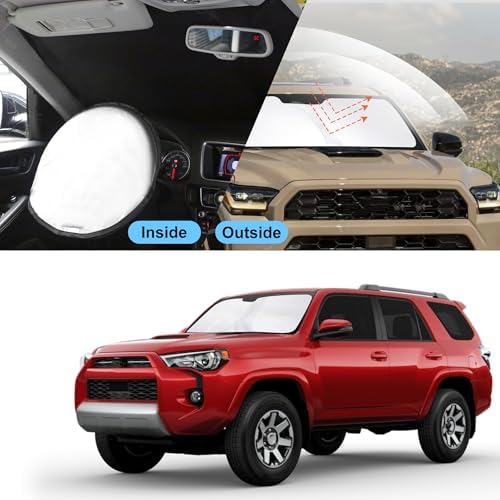 TINGLU Sun Shade for Toyota 4Runner 2010-2024 2025 Accessories Windshield Sun - Image 6