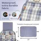 RUVALINO Diaper Bag Backpack, Large Capacity, Waterproof - Image 7