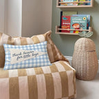 Thank Heaven for Little Boys 12x20 Pillow Cover, Boy Nursery Decor - Image 2