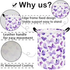 Butterfly hamper, Baby Nursery Hamper, Waterproof foldable girls toy storage box - Image 7
