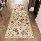 Washable Hallway Runner Kitchen Rugs : 2'6"x8' Carpet Runner Rug Non Slip - Image 3