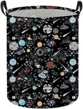 Moon and Stars Laundry hamper Baby Laundry Hamper Collapsible Canvas Waterproof by Sanjiaofen