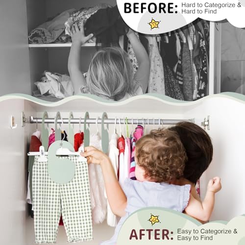 MEILIDY Double Sided Baby Closet Dividers - Image 6