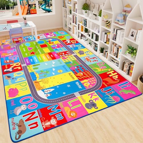 HOMORE Kids Rug, 6x9 Kids Educational Area Rugs - Image 2