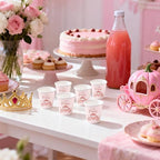 WRAPAHOLIC 3oz Pink Princess Bathroom Cups - Image 5