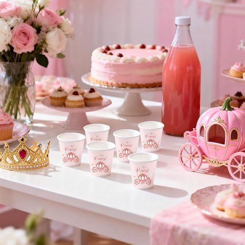 WRAPAHOLIC 3oz Pink Princess Bathroom Cups - Image 5