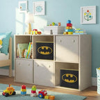 Batman Kids Storage Cubes, 2 Pack Foldable Fabric Bins - Image 5