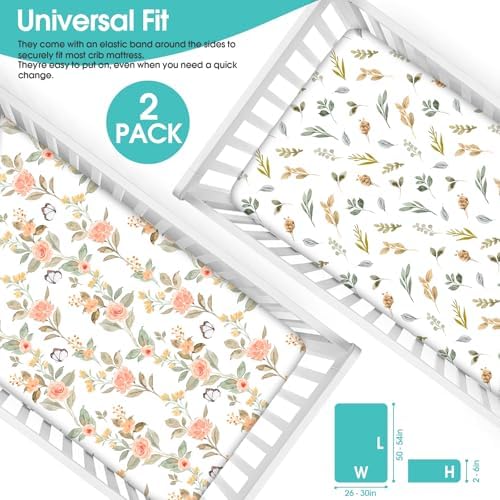 BROLEX Baby Fitted Crib Sheets: Kid Crib Sheets - Image 3
