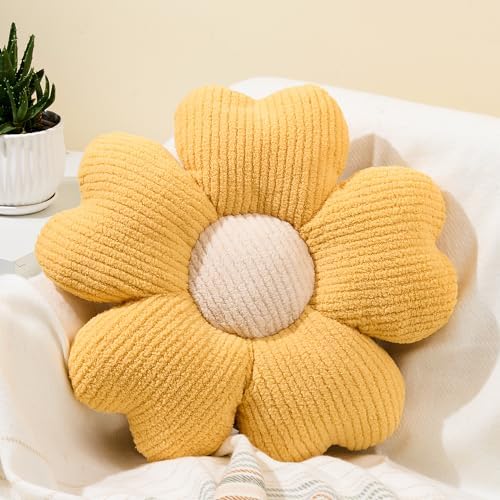 Sioloc Flower Shaped Pillow, Flower Floor Pillow, Seat Cushion, Cute Aesthetic by HEALTHYCOMFORTLIFE