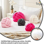 Uvvyui Knot Pillow Ball, Soft Home Decorative Pillows, Round Throw Pillow - Image 3