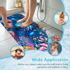 Baby Bath Mat for Tub Non Slip – 40"x16" Extra Long Cartoon Bathtub Mats for - Image 6