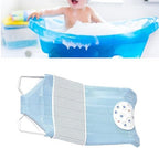 Fafeicy Baby Bath Seat Support Non Slip Mesh Cushion Portable Bath Tub Seat Net - Image 6