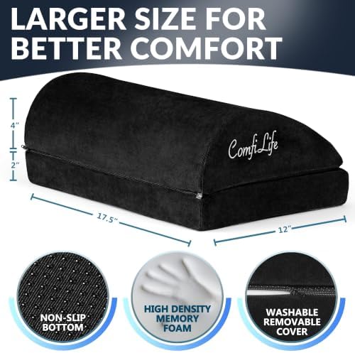 ComfiLife Foot Rest for Under Desk at Work – Adjustable Desk FootRest for - Image 5