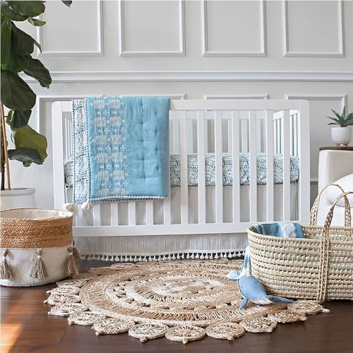Crane Baby Wrap Around Bed Skirt - Image 3