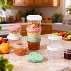 DEMORA 6 oz Small Plastic Containers - Image 3