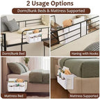 Bedside Caddy, Bedside Storage Bag Hanging Organizer - Image 3