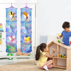 Basumee Hanging Stuffed Animals Storage, 2 Pack Mesh Plush Storage - Image 5