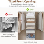 StorageWorks Basics Hanging Closet Organizer, Foldable Storage Organizer - Image 6