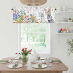 Vandarllin Easter Kitchen Curtains Valances - Image 3