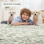 8x10 Washable Area Rugs for Living Room, Dining Room - Image 6