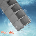 Large Hanging Sweater Organizer, 5 Shelf-1 d - Image 6