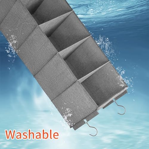 Large Hanging Sweater Organizer, 5 Shelf-1 d - Image 6