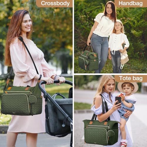 Diaper Bag Tote, Large Baby Hospital Bag - Image 2