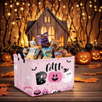 Halloween Basket Gift Cute Pumpkin Ghost Parties Decor Kid Trick or Treat Basket - Image 5